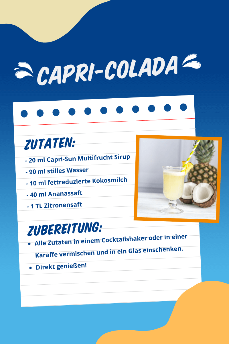 Rezepte Sirup Capri Sun Deutschland