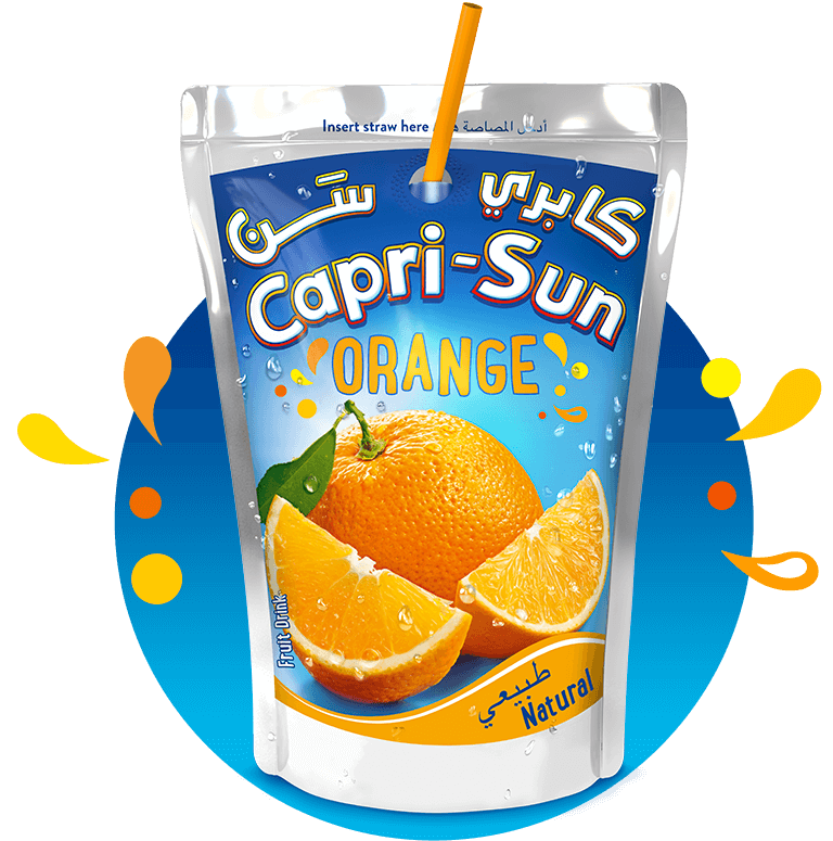Capri-Sun Orange Drink Pkt 200Ml