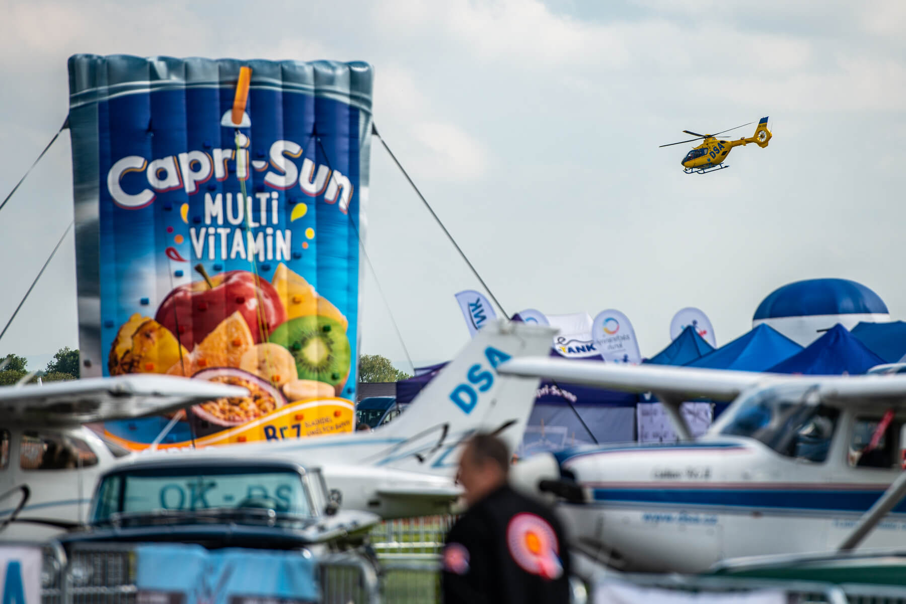 Capri-Sun Roadshow helicopter show